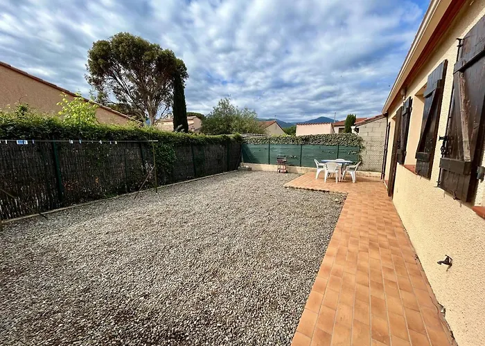 Charmante 4 Pers Avec Jardin, Garage, Tv Et Cuisine Equipee - Village - Fr-1-388-174 Διαμέρισμα Argelès-sur-Mer